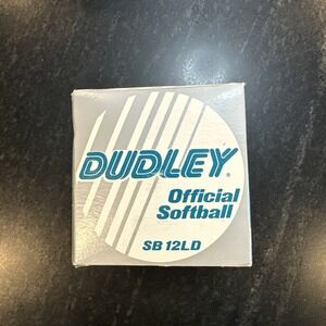 Dudley SB 12LND Official Softball White Leather Cork Center